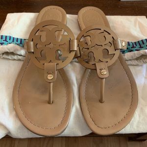 Tory Burch Miller Nude Patent size 9